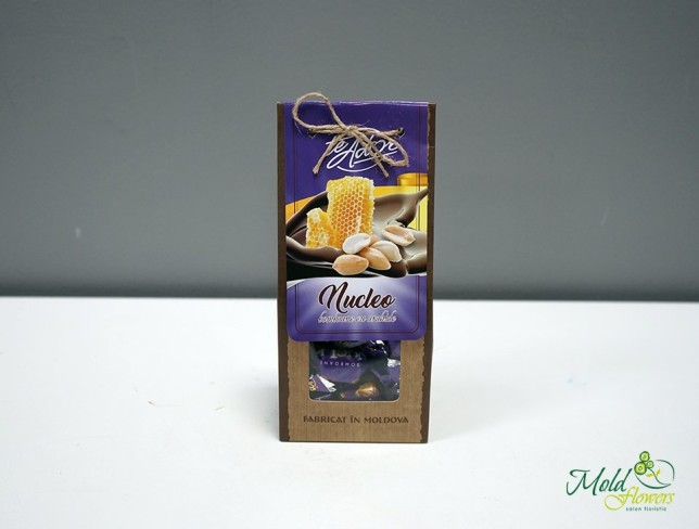 Bomboane Te Ador Nucleo Arahide cu miere în ciocolată 220g foto
